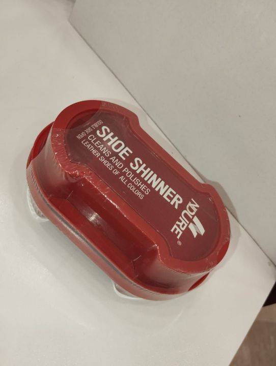 Shoe instant shine sponge (neutral) shoe shinning sponge for black and brown both shoes