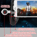 1Pc Mobile Phone Game Grip Handle Portable Universal Telescopic Gamepad Holder Controller Mobile Phone Gamepad Phone Joystick. 