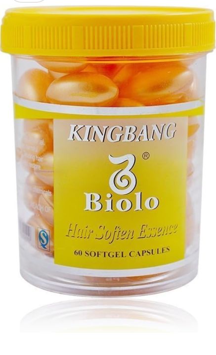 Kingbang Biolo Hair Soften Essnce 60 Softgel Capsules