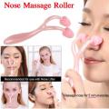 Nose Shaper Lifter Clip Skin Scraping Smooth Edge Tightening Nose Clip Portable Nose Shaper Nose Shaping Roller Massager. 
