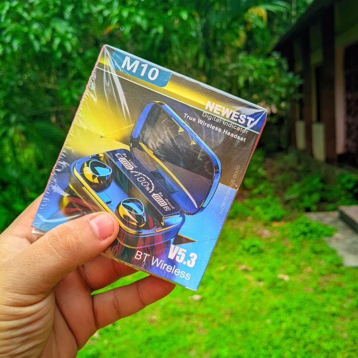 M10%20Tws%20Earphone%209D%20Stereo%20Led%20Digital%20Display%20Touch%20Cvc8.0%20Digital%20Noise%20Reduction%20Technology%20(With%202000Mah%20Mini%20Power%C2%A0%20-%20Image%202