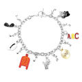 Michael Jackson Music Charm Bracelet  Infinity Bracelet Love Trendy Singer Bracelets For Fans . 