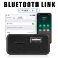 12V Wireless Bluetooth 5.0 DIY MP3 WMA WAV Decoder Board Car Audio USB TF FM Radio Handsfree Module MP3 Player For Speaker 12V W. 