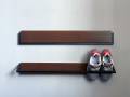 Shoes rack wall stand for 4 pair shoes. 