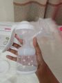 Manual Massage Breast Pump with Feeding Bottle.