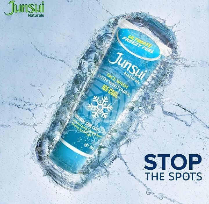 🇦🇪 Dubai Imported – Junsui Naturals Ice Cool Whitening Face Wash 100g ️ ...
