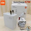 Sent from Thailand. Xiaomi Charger Set 33W 67W, Charging Cable, Charger Head, Genuine 33W/67W Xiaomi USB Type C Quick Charge, Xiaomi Model, Xiaomi Charging Cable, Charger Head, Supports Fast Charging Mi Turbo Charge.. 