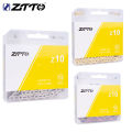ZTTO MTB Road 10 Speed Bike Chain Silver Gold Rainbow SL SLR 10s Bicycle Power Lock High Quality 116 Links 10v Current. 