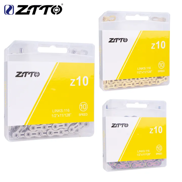 ZTTO%20MTB%20Road%2010%20Speed%20Bike%20Chain%20Silver%20Gold%20Rainbow%20SL%20SLR%2010s%20Bicycle%20Power%20Lock%20High%20Quality%20116%20Links%2010v%20Current%20-%20Image%205