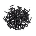 100 Pieces Iron Tuning Peg Tuner Mounting Heads Screws for Guitar Bass Ukulele Mandolin Musical Instrument Replacement Screws. 
