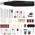 Mini Electric Drill Grinder with Drill Bit Sets 12V Portable Electric Carving Pen Rotary Household Drill Polish Grinding Machine. 