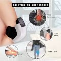 Knee Massager with Heat for Pain Relief Electric Cordless Vibration Knee Massage Device with Kneading for Arthritis and Joint Circulation Warmer Rechargeable. 