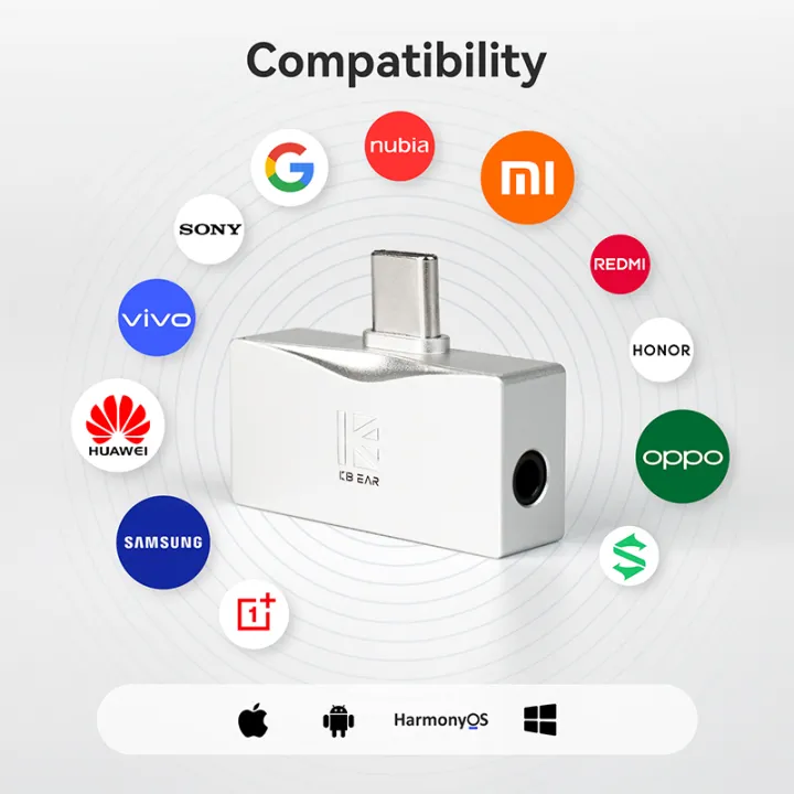 KBEAR%20Luma%20TC06%20DAC%20Earphone%20Amplifier%20USBC%20DAC%20to%203.5mm%20and%204.4mm%20384kHz/32bit%20PEQ%20Tuning,%20In-Line%20Control%20-%20Image%204