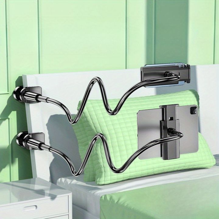 1/2pcs Tablet & Phone Stand Holder, Thicker Flexible Arm Gooseneck Tablet Holder for Ipad Mini Pro Air Kindle Christmas