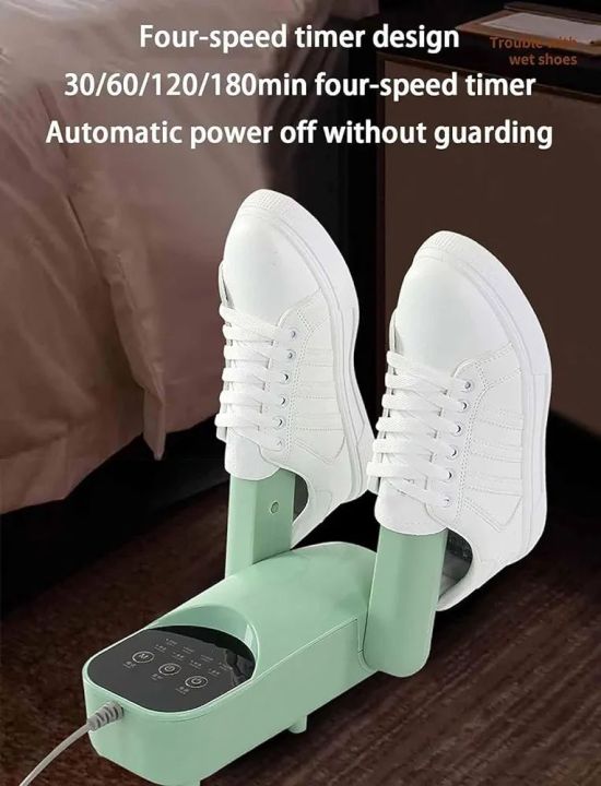 Boots Dryer Electric Shoe Dryer w/Adjustable Drying Rack 30/60