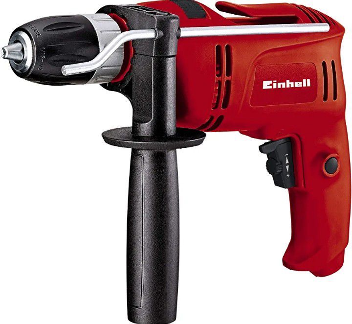 Einhell Impact Drill | With Auxiliary Handle, Speed Control | 650W Electric Drill With Percussion Hammer Drilling Function, German Brand, Original.