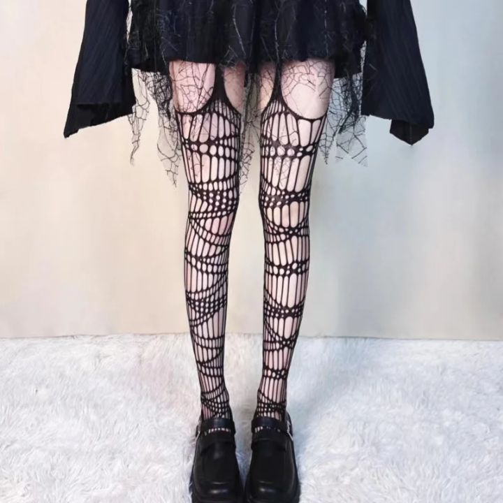 Gothic%20Bat%20Long%20%20Fishnet%20Stockings%20Women%20Harajuku%20Alternative%20Mesh%20Bat%20Tights%20Lingerie%20Skin%20Thigh%20High%20Garters%20Hosiery%20-%20Image%205