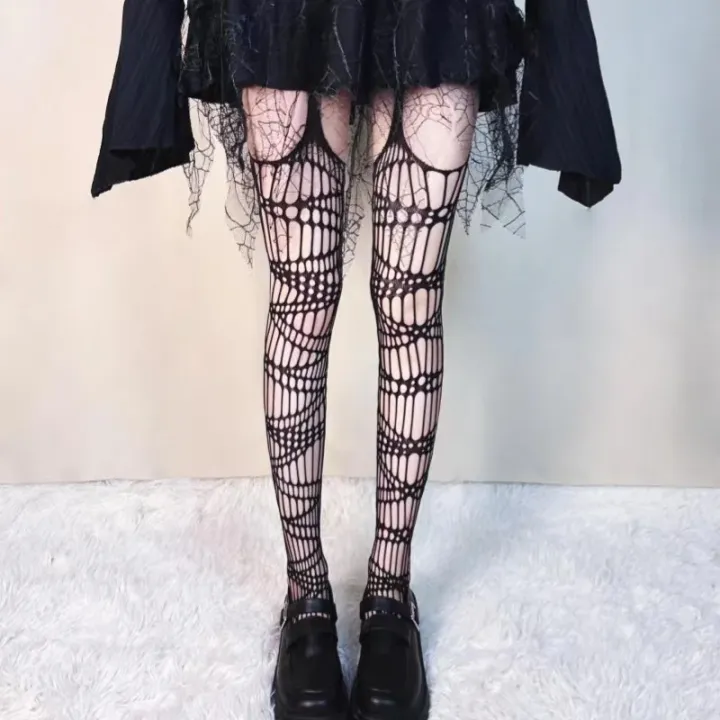 Gothic%20Bat%20Long%20%20Fishnet%20Stockings%20Women%20Harajuku%20Alternative%20Mesh%20Bat%20Tights%20Lingerie%20Skin%20Thigh%20High%20Garters%20Hosiery%20-%20Image%205