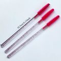 50pcs Crystal Silicone Eyelash Brush Eyebrow Wands Applicator Makeup Brushes Eyelash Extension Spoolie Microbrush Cosmetics Tool. 