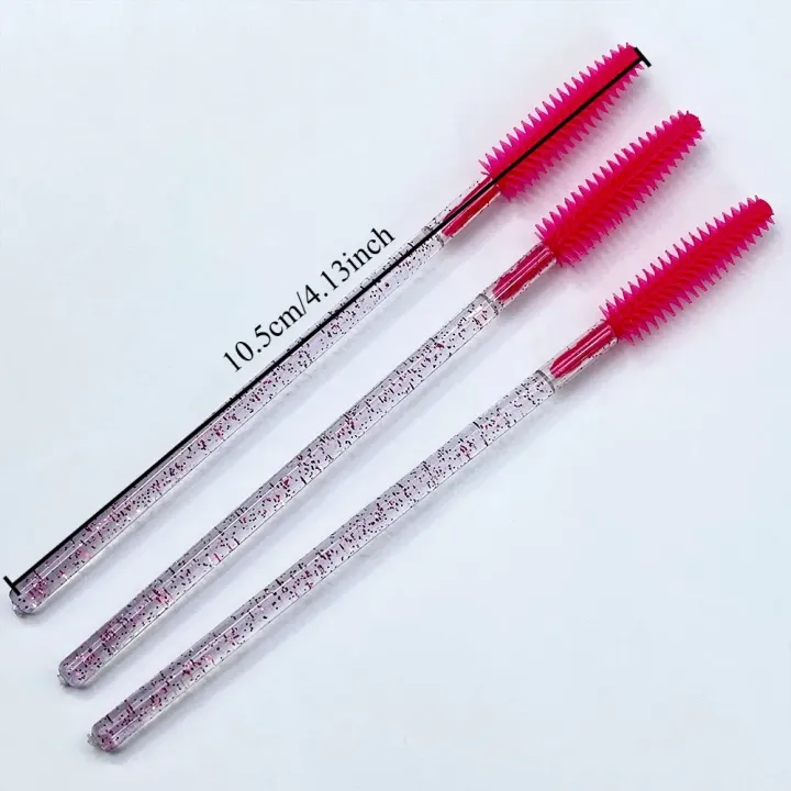 50pcs%20Crystal%20Silicone%20Eyelash%20Brush%20Eyebrow%20Wands%20Applicator%20Makeup%20Brushes%20Eyelash%20Extension%20Spoolie%20Microbrush%20Cosmetics%20Tool%20-%20Image%204