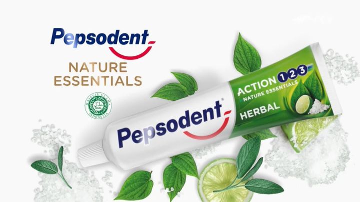Pepsodent action natural essential herbal toothpaste in 75 g