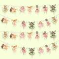 1Set Fairylady Paper Banner Cartoon Fairy HB Letter Hanging Banners For Fairy Wedding Birthday Celebration Party Wall Decoration. 