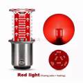 SEAMETAL 1157 Led Brake Light Motorcycle Tail Lam 12V High Brightness Flashing Light Signal Turn Light. 