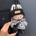 [No Doll] Doll Clothes Fashion Hoodie Pants Set for Labubu V1 V2 V3 Idol Dolls Trendy DIY Doll Clothing Accessories . 