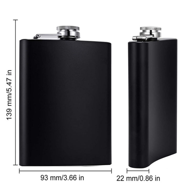 LMETJMA%20Matte%20Black%20Hip%20Flask%20for%20Liquor%20Stainless%20Steel%20Leak%20proof%20with%20Funnel%20Flask%20set%20Drinking%20Whiskey%20Flask%20KC0454%20-%20Image%203