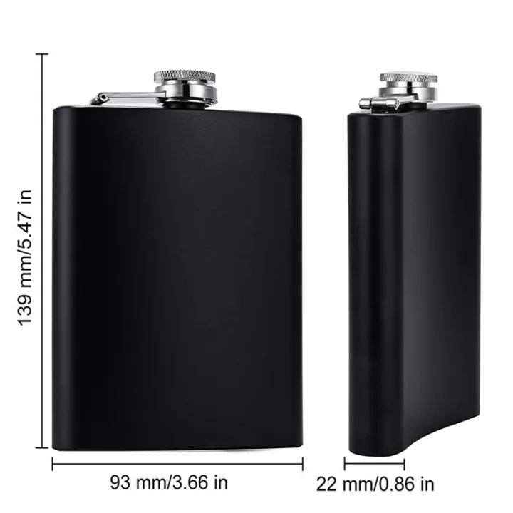 LMETJMA%20Matte%20Black%20Hip%20Flask%20for%20Liquor%20Stainless%20Steel%20Leak%20proof%20with%20Funnel%20Flask%20set%20Drinking%20Whiskey%20Flask%20KC0454%20-%20Image%203