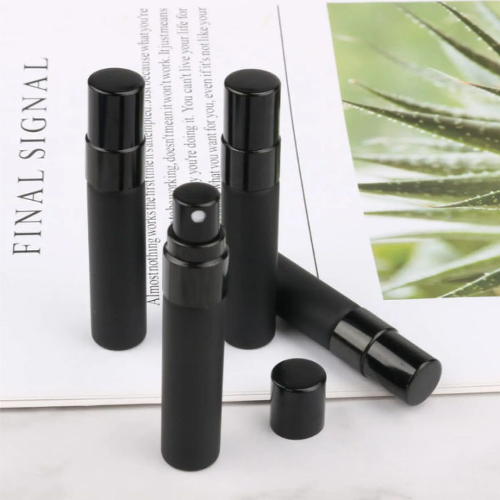 5PCS%205ml%2010ml%20Portable%20Black%20Perfume%20Bottle%20Perfume%20Glass%20Bottle%20Empty%20Cosmetics%20Bottle%20Sample%20Test%20Tube%20Travel%20Cosmetic%20Tool%20-%20Image%204