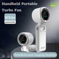 Turbo Fan HandheldRechargeable Fan Portable Mini Hand Fan USB Rechargeable Foldable Hanging Neck Fan 3600mAh USB Mini Portable Small Turbo Fan. 