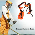Padded Belt Double Shoulder Strap Comfortable Trimmer Shoulder Strap Labor Saving Increase Safety for Brush Cutter Trimmer. 