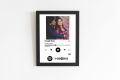Wooden spotify frame for your loved one..9×7. 