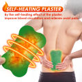 1/5 Bag Lumbar Vertebra Patches Wormwood Self-heating Patch Exercise Yoga Long-Lasting Warm Stickers Non-woven Fabric Patches.