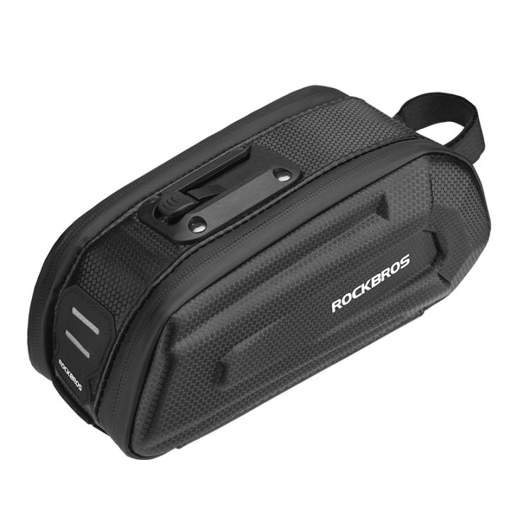 ROCKBROS1.7L%20Bicycle%20Bag%20Waterproof%20Rear%20Large%20Capatity%20Quick%20Release%20Seatpost%20Shockproof%20Double%20Zipper%20Rear%20Bag%20Accessories%20-%20Image%205