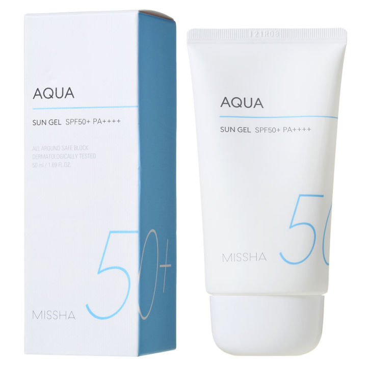 International Korean Product Missha Aqua Sun SPF50+ PA++++ used For male /female 50 Ml