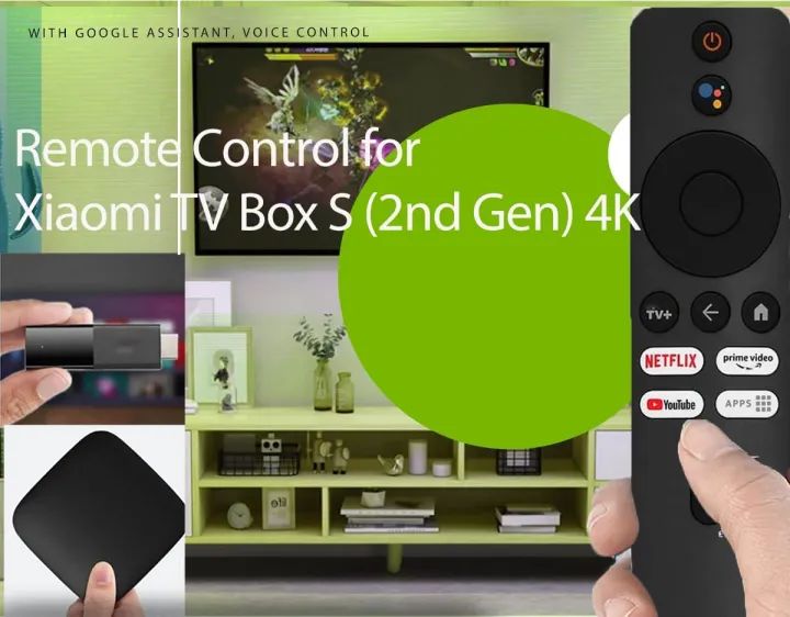 Xiaomi%20TV%20Box%20S%20(2nd%20Gen)%204K,Replacement%20Remote%20Control%20for%20Mi%20Box%20S%202nd%20Gen%20with%20Bluetooth%20-%20Image%205