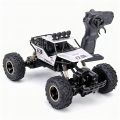 Off-Road Rock Crawler RC Monster Truck 1:16 Scale – 2.4GHz Remote Control Alloy Body Climbing Car with Rechargeable Battery, Shockproof Suspension, High-Speed 20km/h, Indoor Outdoor Crawler Toy Vehicle for Boys Girls Kids Adults. 