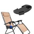 Plastic Universal Chair Cup Holder Snack Tray for Leisure Chair Garden Recliner Sun Lounger Clip Side Table（Excluding Chairs）. 