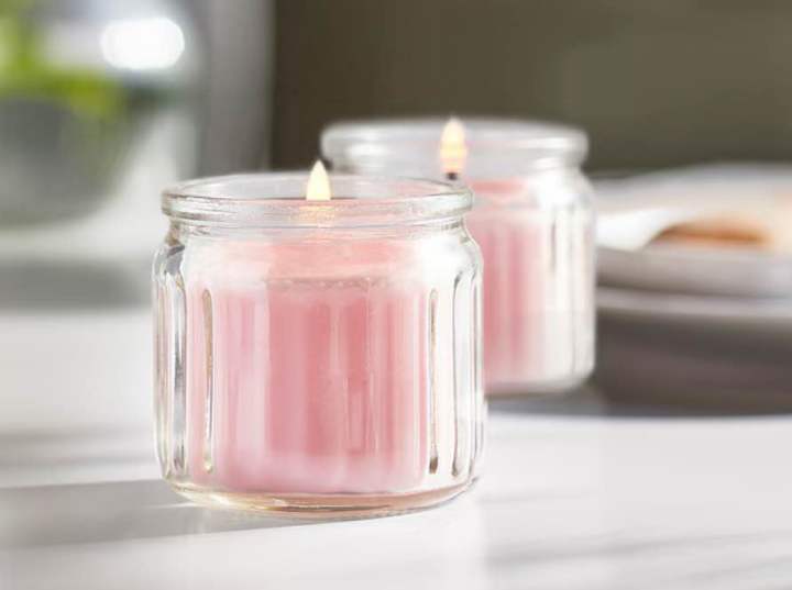 LUGNARE%20scented%20candle%20in%20glass,%20Jasmine/pink%20*IKEA%20Sweden%20*Aroma%20and%20Room%20Scented%20Therapy%20*1%20glass=12%20hours%20*100%25%20Authentic%20*fresh%20and%20floral%20warm%20scent%20of%20cozy%20atmosphere%20-%20Image%203