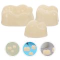 Dental Temporary Crown Veneers Teeth Artificial Moldable Repair Kit Crowns for Portable Fake Tooth Cap Supplies.