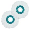 Mop Replacement Compatible with Leifheit Clean Twist Disc Mop System Mop Head Replacement  Microfiber Very Absorbent. 