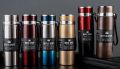 800ml Insulated, Stainless Steel Water Bottle for Hot & Cold. 