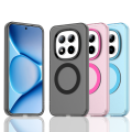 Frosted Clear Phone Case for Xiaomi Redmi Note 13 14 15 Turbo 4 Pro + 5G 4G Plus Slim Protective Candy Magnetic Cover. 