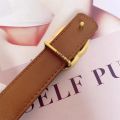 Women's Leather Belt with GG Letters Casual Fashionable Versatile Belt Trendy Jeans Belt High Quality Women's Style Waistband.