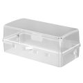 Waterproof Large Outdoor Electrical Box Lockable Weatherproof Outdoor Extension Cord Cover Plug Cover Protect Outlet Plug Socket. 