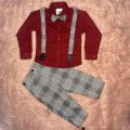 Stylish 4 pcs suspenders set for 6 month to 7 years baby boys.