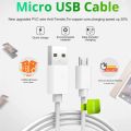 Infinix Original Data Cable Micro USB High-Speed USB Cable - Fast Charging Cable For Android Mobile Phones. 