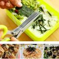 Multifunctional Scissors Stainless Steel 3/5 Layer Kitchen Scissors Scallion Cutter Pepper Herb Laver Spices Onion Cooking Tool.